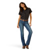 ARIAT VENTEK STRETCH BLACK - LADIES SHIRT  - 10055043