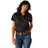 ARIAT VENTEK STRETCH BLACK - LADIES SHIRT  - 10055043
