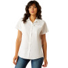 ARIAT VENTEK STRETCH WHITE - LADIES SHIRT  - 10055044