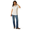 ARIAT VENTEK STRETCH WHITE - LADIES SHIRT  - 10055044