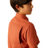 ARIAT VENTTEK OUTBOUND BAKED CLAY - KIDS BOYS SHIRT - 10055420