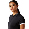 ARIAT BANDERA 1/4 ZIP BLACK - LADIES POLO  - 10055104