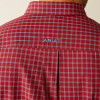 ARIAT GADIEL CLASSIC FIT BRICK PLAID - MENS SHIRT  - 10054649