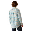 ARIAT GORMAN CLASSIC TURQUOISE PRINT - MENS SHIRT  - 10054640