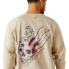 ARIAT FR USA SCREAM ISLAND FOSSIL - FR SHIRT  - 10054871