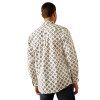 ARIAT CAI CLASSIC FIT KHAKI PRINT - MENS SHIRT  - 10054671