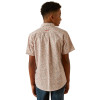 ARIAT CHAPMAN CLASSIC FIT RED PRINT - KIDS BOYS SHIRT - 10054781