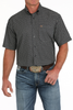 CINCH ARENAFLEX NAVY PRINT - MENS SHIRT  - MTW1704146
