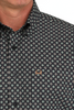 CINCH ARENAFLEX NAVY MEDALLION PRINT - MENS SHIRT  - MTW1862034