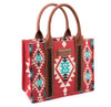 WRANGLER SOUTHWESTERN BURGANDY SMALL - LADIES PURSES  - WG2203-8120SBDY