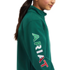 ARIAT GREEN MEXICO FLAG TEAM LOGO - KIDS BOYS JACKET - 10039202
