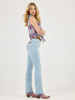 WRANGLER LAINEY BOOT HUGGER BLEACH - LADIES JEANS  - 112368267