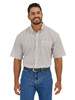 WRANGLER CLASSIC FIT BROWN PRINT - MENS SHIRT  - 112366981