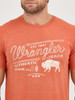 WRANGLER ROPE EMBLEM SIENNA TEE - MENS TEE  - 112361655