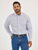 WRANGLER GEORGE STRAIT PURPLE PRINT - MENS SHIRT  - 112365400
