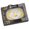 ATTITUDE BY MONTANA SILVERSMITHS WESTERN INITIAL BUCKLE L - ACC BUCKLE  - A1047L