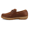 TWISTED X BOAT SHOE RUSTINC MOC BROWN - FOOTWEAR LADIES  - WXC0016