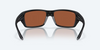 COSTA DEL MAR TALFIN MATTE BLACK GREEN MIRRO - SUNGLASS COSTA DEL MAR  - 9113-03