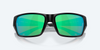 COSTA DEL MAR TALFIN MATTE BLACK GREEN MIRRO - SUNGLASS COSTA DEL MAR  - 9113-03