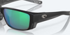 COSTA DEL MAR TUNA ALLEY PR BLACK GREEN 580G - SUNGLASS COSTA DEL MAR  - 9105-02