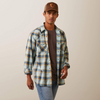 ARIAT HABNEY RETRO FIT AQUATIC - MENS SHIRT  - 10043890