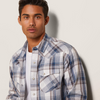 ARIAT SNAP HASTON RETRO ASPARAGUS - MENS SHIRT  - 10043891
