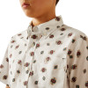 ARIAT WESTSCOTT CLASSIC WHITE PRINT - KIDS BOYS SHIRT - 10058722