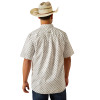 ARIAT EVAN WF CLASSIC WHITE PRINT - MENS SHIRT  - 10058742