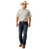ARIAT EVAN WF CLASSIC WHITE PRINT - MENS SHIRT  - 10058742
