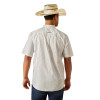 ARIAT EDDY WF CLASSIC WHITE PRINT - MENS SHIRT  - 10058744
