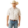 ARIAT WESTSCOTT CLASSIC WHITE PRINT - MENS SHIRT  - 10058748