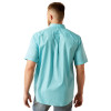 ARIAT WESTIN LIGHT BLUE PRINT - MENS SHIRT  - 10058750
