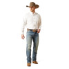 ARIAT SOLID WHITE TWILL CLASSIC FIT - MENS SHIRT COR - 10000503
