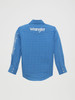 WRANGLER BOYS LOGO BLUE PRINT - KIDS BOYS SHIRT - 112365841