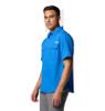 COLUMBIA PFG BACKWATER VIVID BLUE - MENS SHIRT  - 2121281487