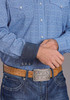 STETSON SNAP DAWN MEDALLION PRINT - MENS SHIRT  - 11-001-0425-4012BU