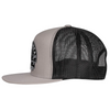 LAZY J SILVER &BLACK  ARROWHEAD PATCH - HATS CAP  - SILBLK4ARR