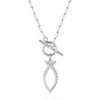 MONTANA SILVERSMITHS GRACEFUL WATERS NECKLACE - ACCESSORIES JEWELRY NECKLACE - NC6211