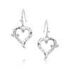 MONTANA SILVERSMITHS WITH LOVE HEARTS EARRINGS - ACCESSORIES JEWELRY EARRINGS - ER6226