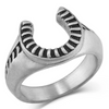 MONTANA SILVERSMITHS STRIKING EDGE HORSESHOE - ACCESSORIES JEWELRY RING - RG5541
