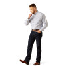 ARIAT WF CLASSIC DANNY BLUE PRINT - MENS SHIRT  - 10058952