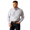 ARIAT WF CLASSIC DANNY BLUE PRINT - MENS SHIRT  - 10058952