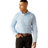 ARIAT WF FITTED DONTE BLUE PRINT - MENS SHIRT  - 10058987