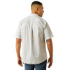 ARIAT SHAWN CLASSIC FIT WHITE PRINT - MENS SHIRT  - 10059014