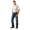 ARIAT SHAWN CLASSIC FIT WHITE PRINT - MENS SHIRT  - 10059014