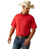 ARIAT VENTTEK HAUTE RED CLASSIC FIT - MENS SHIRT  - 10058787