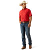 ARIAT VENTTEK HAUTE RED CLASSIC FIT - MENS SHIRT  - 10058787
