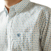 ARIAT STEARNS FITTED LIGHT BLUE - MENS SHIRT  - 10058995