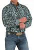 CINCH BLACK PAISLEY PRINT - MENS SHIRT  - MTW1105907