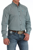 CINCH TENCEL STRIPED BLACK PRINT - MENS SHIRT  - MTW1105908